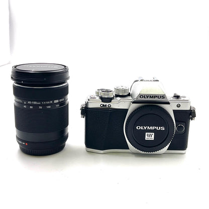 【全額返金保証】【最速発送】OLYMPUS デジタル一眼 OM-D E-M10 Mark II EZダブルズームキット [シルバー] 動作確認済
