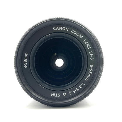 【全額返金保証】【最速発送】Canon EF-S18-55mm F3.5-5.6 IS STM 動作確認済