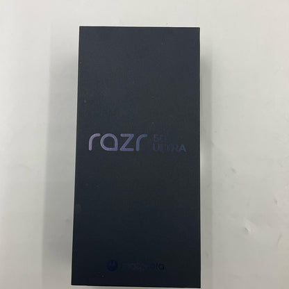 【最速発送】Motorola razr 50 ultra 512GB ミッドナイトブルー SIMフリー XT2451-5 白ロム【難有】