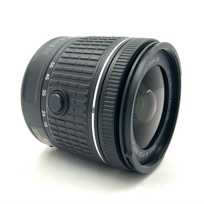 【全額返金保証】【最速発送】Nikon AF-P DX NIKKOR 18-55mm f/3.5-5.6G VR 美品 動作確認済