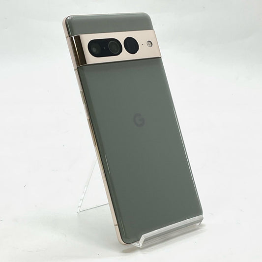 【全額返金保証】【最速発送】Google Pixel 7　Pro 128GB ヘイゼル SIMフリー GFE4J 白ロム 動作確認済