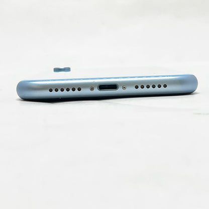 【最速発送】Apple iPhone iPhone XR 64GB ブルー au 白ロム【難有】 81%