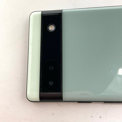 【全額返金保証】【最速発送】Google Pixel 6a 128GB Sage SIMフリー GB17L 白ロム 動作確認済
