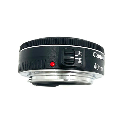 【全額返金保証】【最速発送】Canon EF40mm F2.8 STM 美品 動作確認済