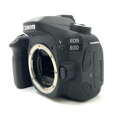 【全額返金保証】【最速発送】Canon デジタル一眼 EOS 80D ボディ ブラック 美品 動作確認済