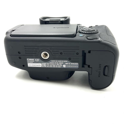 【全額返金保証】【最速発送】Canon デジタル一眼 EOS 80D ボディ ブラック 美品 動作確認済