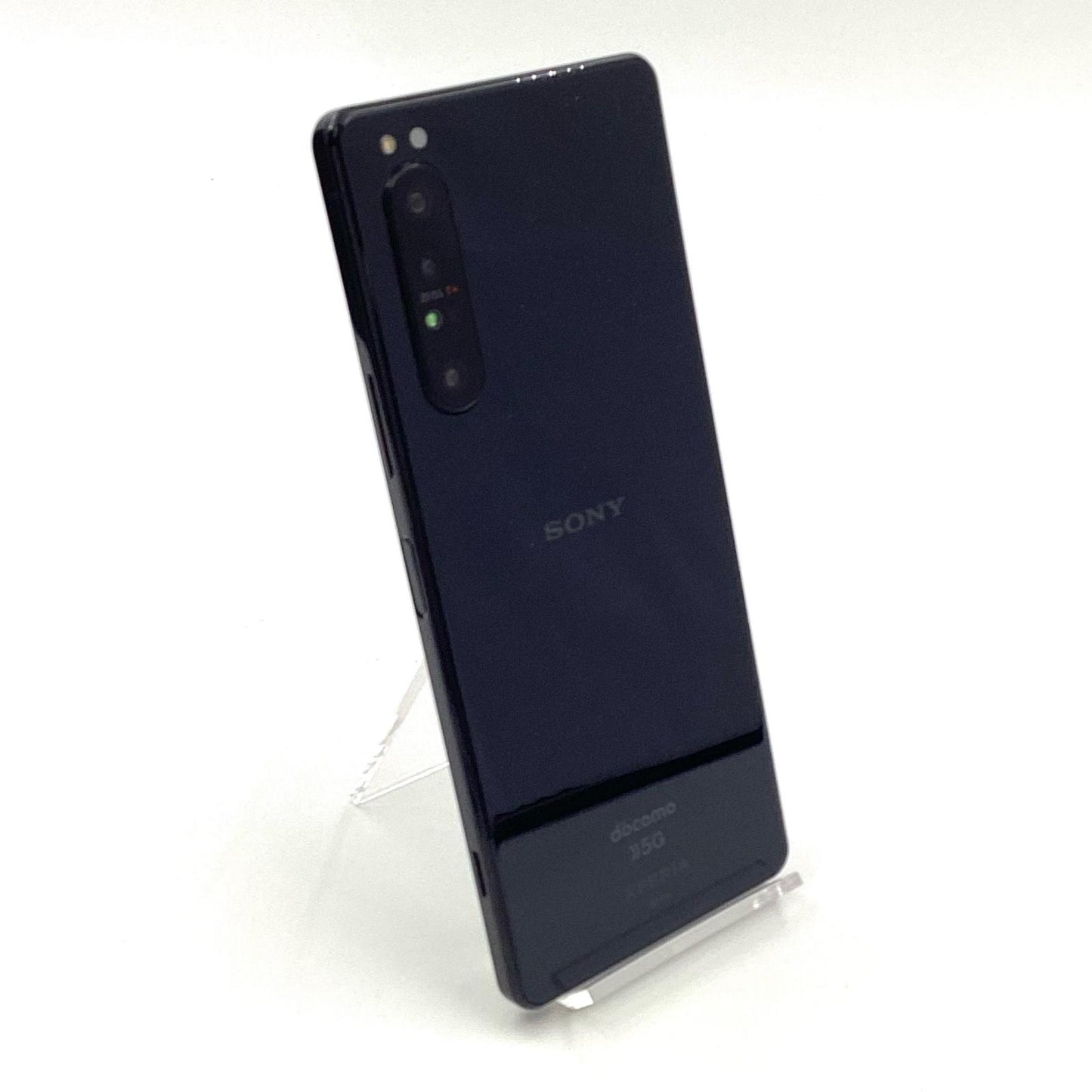 【全額返金保証】【最速発送】Sony Xperia 1 II 128GB ブラック docomo SO-51A 白ロム 動作確認済