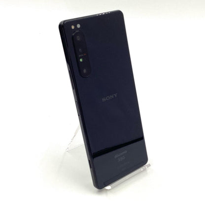 【全額返金保証】【最速発送】Sony Xperia 1 II 128GB ブラック docomo SO-51A 白ロム 動作確認済