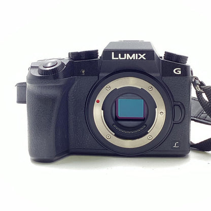 【全額返金保証】【最速発送】Panasonic デジタル一眼 LUMIX DMC-G7 ボディ ブラック 動作確認済
