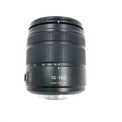 【最速発送】Panasonic LUMIX G VARIO 14-140mm/F3.5-5.6 ASPH./POWER O.I.S. H-FS14140-KA [ブラック]【難有】