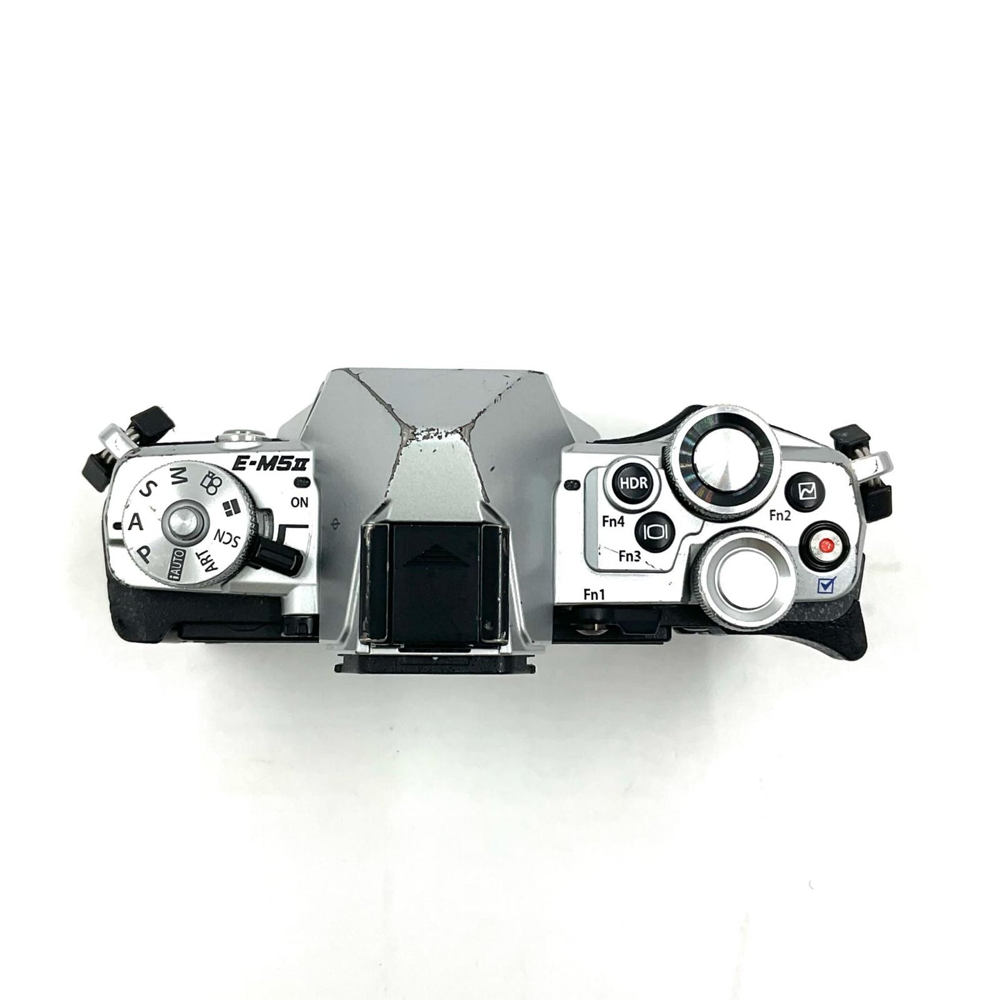 【最速発送】OLYMPUS デジタル一眼 OLYMPUS OM-D E-M5 Mark II ボディ [シルバー] シルバー【難有】