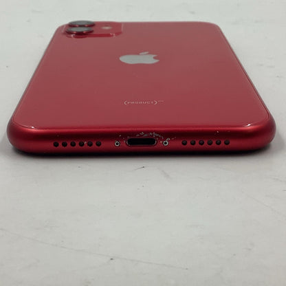 【全額返金保証】【最速発送】Apple iPhone iPhone 11 64GB (PRODUCT)RED docomo SIMフリー 白ロム 動作確認済 78%
