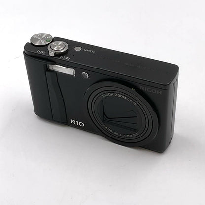 【全額返金保証】【最速発送】RICOH コンパクトデジタルカメラ RICOH R10　ブラック 動作確認済