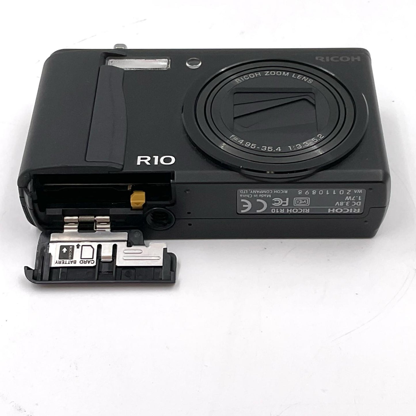 【全額返金保証】【最速発送】RICOH コンパクトデジタルカメラ RICOH R10　ブラック 動作確認済
