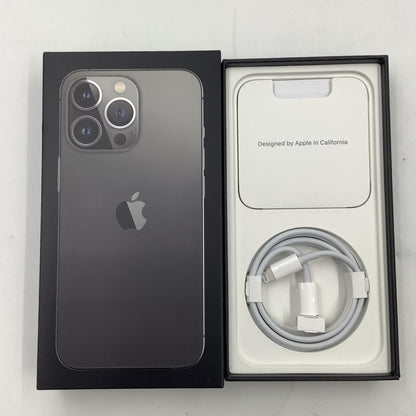 【全額返金保証】【最速発送】Apple iPhone iPhone 13 Pro 256GB グラファイト SIMフリー 白ロム 動作確認済 77%