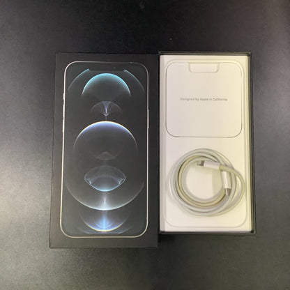 【全額返金保証】【最速発送】Apple iPhone iPhone 12 Pro Max 256GB シルバー au SIMフリー 白ロム 動作確認済 73%