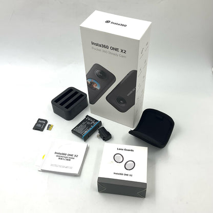 【全額返金保証】【最速発送】Insta360 ONE X2 [ブラック] 動作確認済