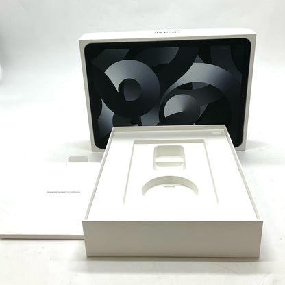 【全額返金保証】【最速発送】Apple iPad Air 10.5インチ 第5世代 256GB スペースグレイ WiFi+Cellular SIMフリー 白ロム 美品 動作確認済