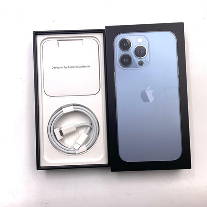【全額返金保証】【最速発送】Apple iPhone iPhone 13 Pro 256GB シエラブルー SIMフリー 白ロム 動作確認済 73%