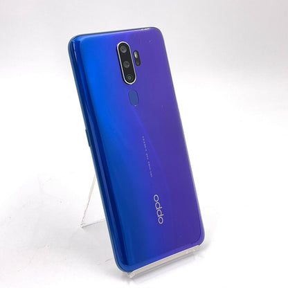 【全額返金保証】【最速発送】OPPO A 5 64GB ブルー 楽天モバイル CPH1943 白ロム 動作確認済