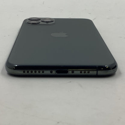 【全額返金保証】【最速発送】Apple iPhone iPhone 11 Pro 256GB ミッドナイトグリーン au SIMフリー 白ロム 動作確認済 83%