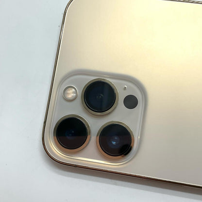 【全額返金保証】【最速発送】Apple iPhone iPhone 13 Pro Max 512GB ゴールド au SIMフリー 白ロム 動作確認済 77%