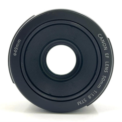 【全額返金保証】【最速発送】Canon EF50mm F1.8 STM 超美品 動作確認済