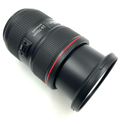 【全額返金保証】【最速発送】Canon EF24-70mm F2.8L II USM 美品 動作確認済
