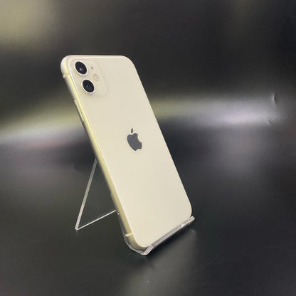 【全額返金保証】【最速発送】Apple iPhone iPhone 11 64GB ホワイト au SIMフリー 白ロム 動作確認済 84.5%