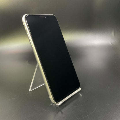 【全額返金保証】【最速発送】Apple iPhone iPhone 11 64GB ホワイト au SIMフリー 白ロム 動作確認済 84.5%