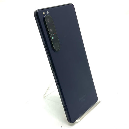 【全額返金保証】【最速発送】Sony Xperia 1III 256GB フロストパープル docomo SO-51B 白ロム 動作確認済
