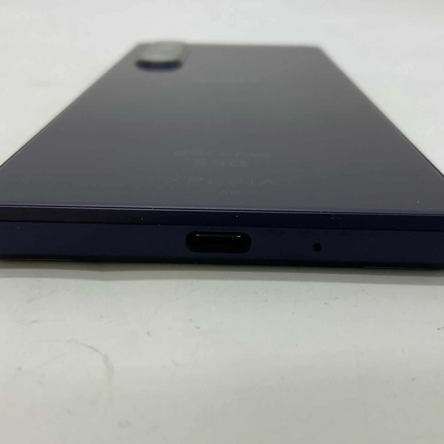 【全額返金保証】【最速発送】Sony Xperia 1III 256GB フロストパープル docomo SO-51B 白ロム 動作確認済