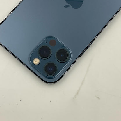 【全額返金保証】【最速発送】Apple iPhone iPhone 12 Pro 128GB パシフィックブルー 楽天モバイル SIMフリー 白ロム 動作確認済 81%