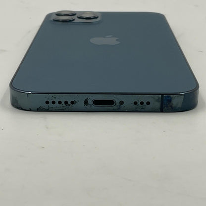 【全額返金保証】【最速発送】Apple iPhone iPhone 12 Pro 128GB パシフィックブルー 楽天モバイル SIMフリー 白ロム 動作確認済 81%