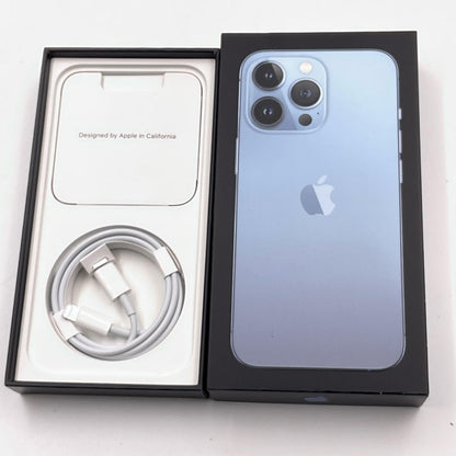 【全額返金保証】【最速発送】Apple iPhone iPhone 13 Pro 128GB シエラブルー 楽天モバイル 動作確認済 78%