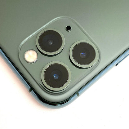 【全額返金保証】【最速発送】Apple iPhone iPhone 11 Pro Max 512GB ミッドナイトグリーン docomo 白ロム 動作確認済 92.4%