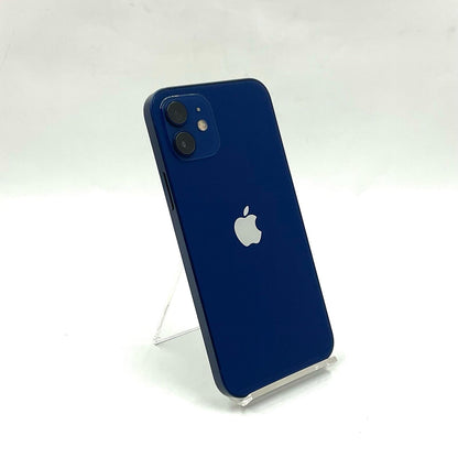 【全額返金保証】【最速発送】Apple iPhone iPhone 12 128GB ブルー au 白ロム 動作確認済 87%