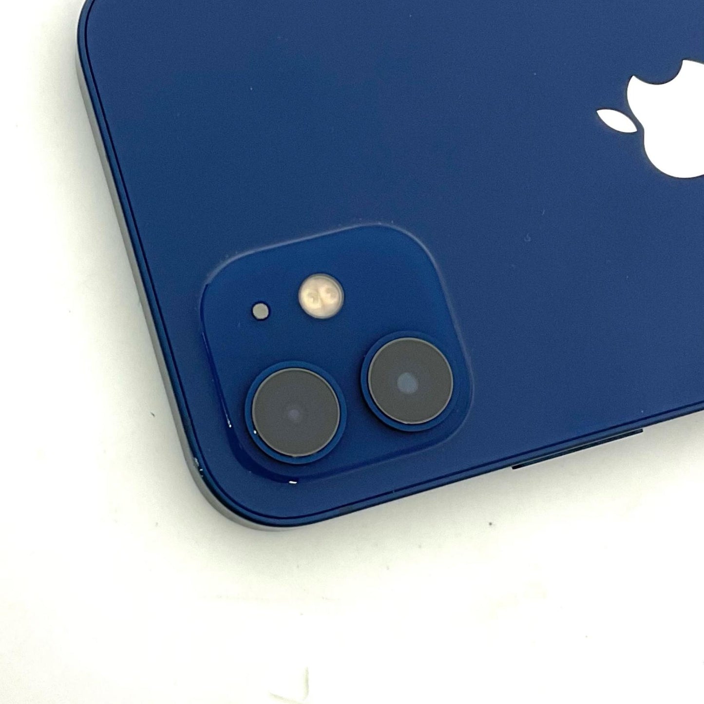 【全額返金保証】【最速発送】Apple iPhone iPhone 12 128GB ブルー au 白ロム 動作確認済 87%