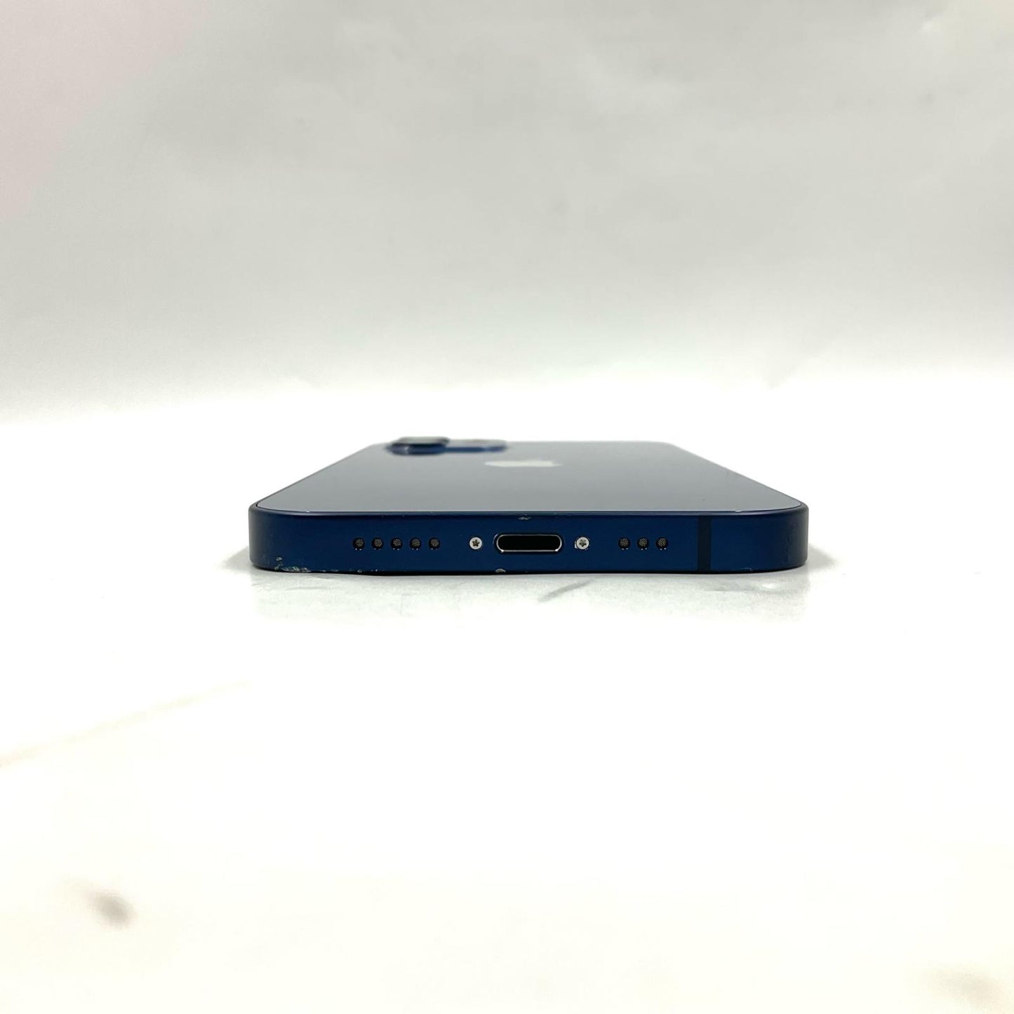 【全額返金保証】【最速発送】Apple iPhone iPhone 12 128GB ブルー au 白ロム 動作確認済 87%