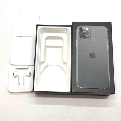 【最速発送】Apple iPhone iPhone 11 Pro 256GB スペースグレイ docomo 白ロム【難有】 74%