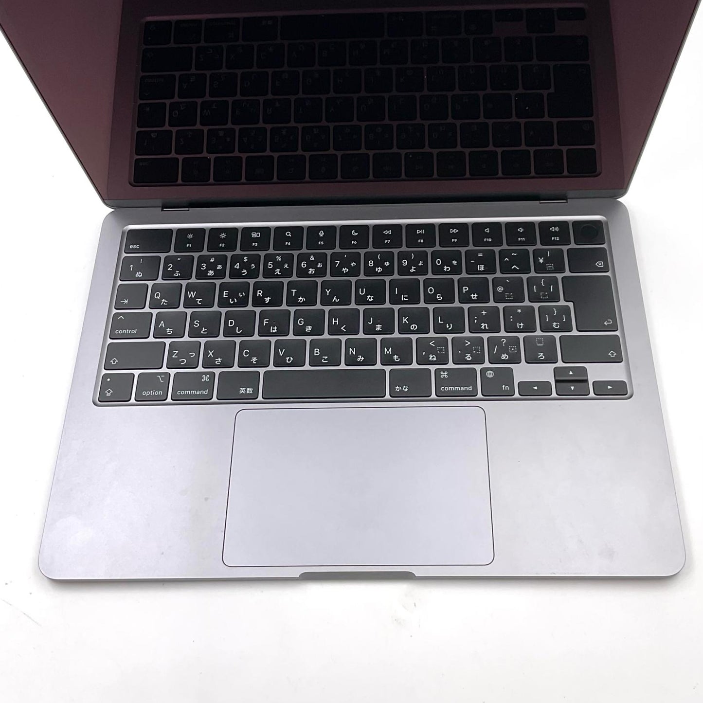 【全額返金保証】【最速発送】Apple MacBook Air 13.6インチ 2022 Apple M2 8GB SSD 512GB スペースグレイ 86.1% 美品 動作確認済