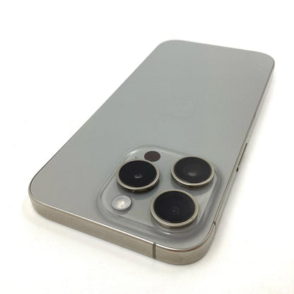 【全額返金保証】【最速発送】Apple iPhone iPhone 15 Pro 256GB ナチュラルチタニウム SIMフリー 白ロム 動作確認済 86%