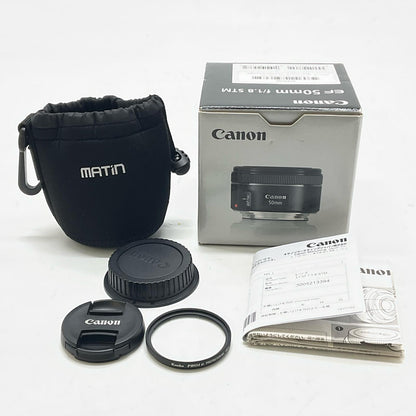 【全額返金保証】【最速発送】Canon EF50mm F1.8 STM 動作確認済