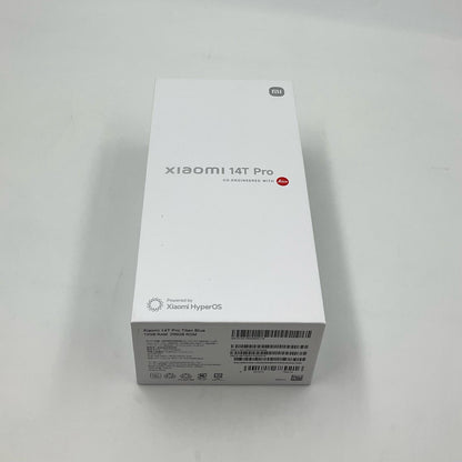 【全額返金保証】【最速発送】Xiaomi 14T Pro 256GB Titan Blue SIMフリー Xiaomi 14T Pro 白ロム 美品 動作確認済