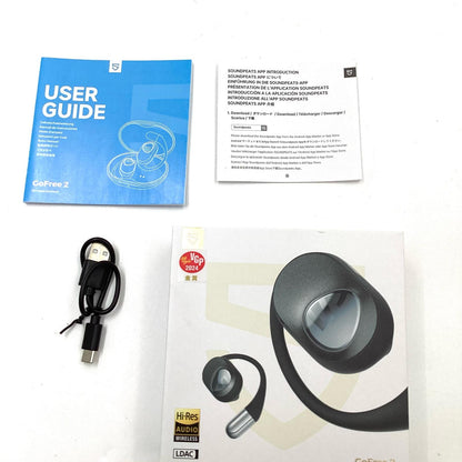 【全額返金保証】【最速発送】SOUNDPEATS GoFree2 動作確認済