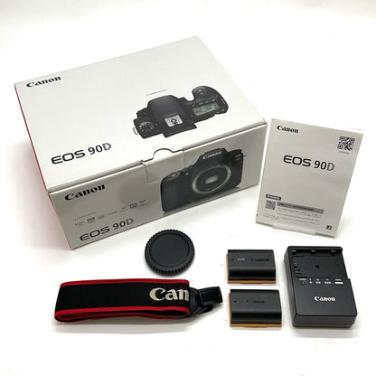 【全額返金保証】【最速発送】Canon デジタル一眼 EOS 90D ボディ ブラック 動作確認済