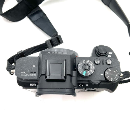 【全額返金保証】【最速発送】Sony デジタル一眼 α7R II ILCE-7RM2 ボディ ブラック 美品 動作確認済