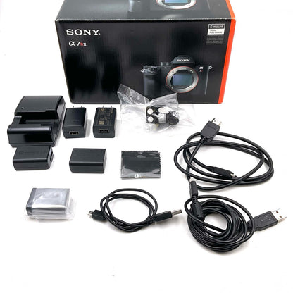 【全額返金保証】【最速発送】Sony デジタル一眼 α7R II ILCE-7RM2 ボディ ブラック 美品 動作確認済