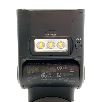 【全額返金保証】【最速発送】Sony HVL-F60M 美品 動作確認済