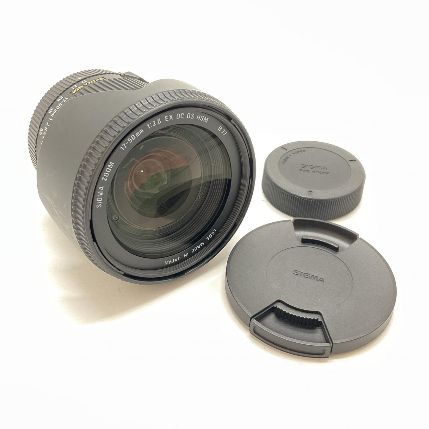 【全額返金保証】【最速発送】SIGMA 17-50mm F2.8 EX DC OS HSM Nikon 超美品 動作確認済